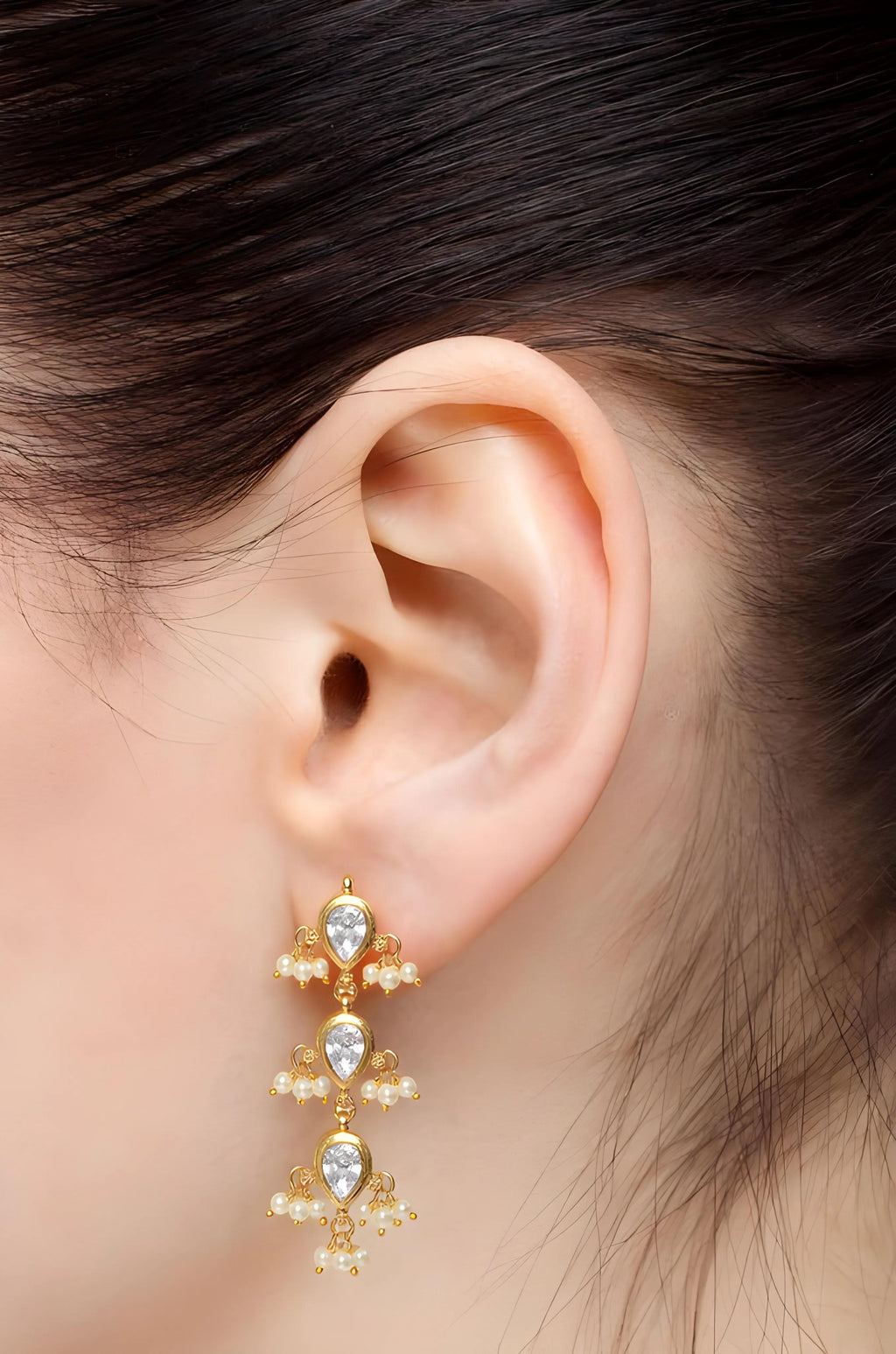 Classic Kundan Earrings
