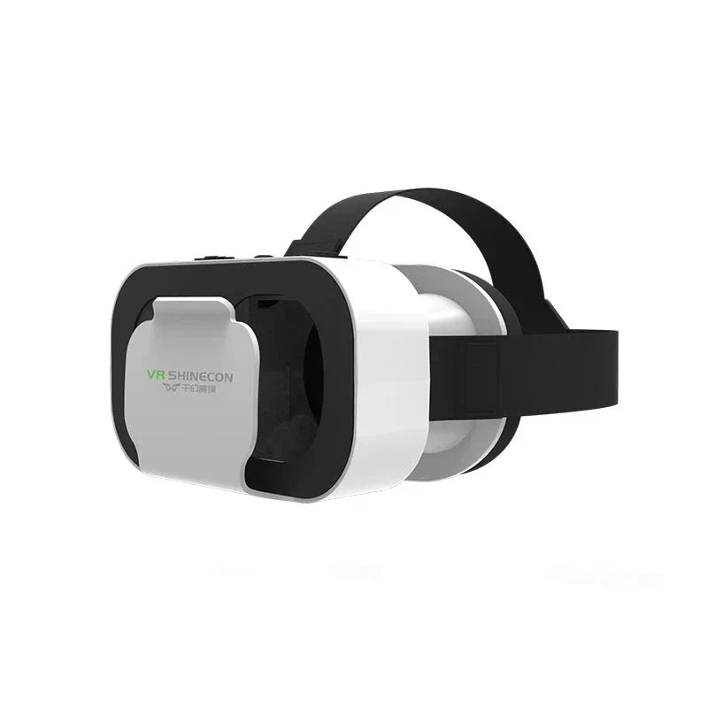 3D Vr Glasses For Phone With Controllers - 7" Screen